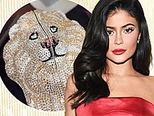 К году тигра готова: Кайли Дженнер показала ослепительный клатч в виде хищника за $6 000