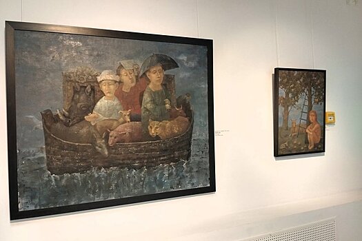 "А вот человек стоит, на Иисуса Христа похож — это же художник, да?"