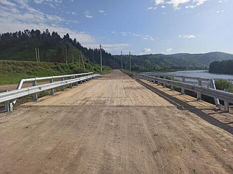 Обрушенный мост рядом с селом в Петровск-Забайкальском районе восстановили спустя год