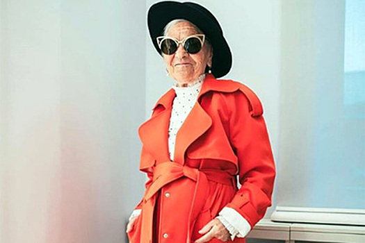 Российская пенсионерка снялась для глянцевого журнала