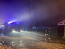 Семь человек погибли при пожаре в российском доме
