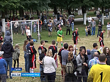 В Гусеве провели футбольный матч с командой администрации