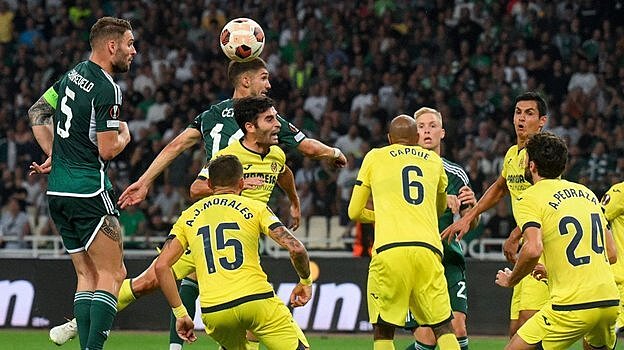 "Вильярреал" проиграл "Панатинаикосу" в игре 1-го группового этапа Лиги Европы