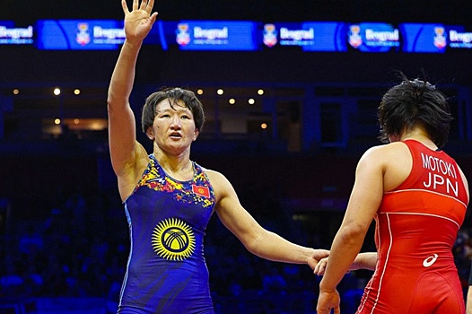 Спортсменка из Кыргызстана стала шестикратной чемпионкой Азии по борьбе