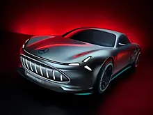 Gif-обзор Mercedes-Benz Vision AMG поставит на место Tesla и Taycan