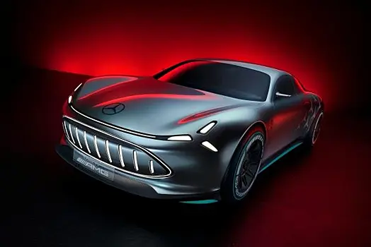 Gif-обзор Mercedes-Benz Vision AMG поставит на место Tesla и Taycan