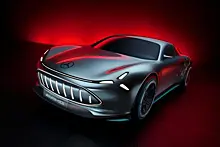 Gif-обзор Mercedes-Benz Vision AMG поставит на место Tesla и Taycan