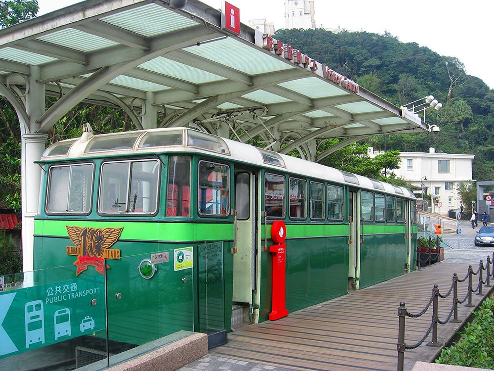 Фуникулер Peak Tram, Гонконг, Азия