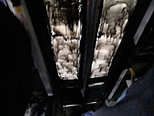 Как в преисподней: соцсети сообщили, что в Ростове автобус № 113 вышел на линию с залитыми краской окнами