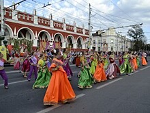 Вторая часть большого фотоотчёта с калужского карнавала в честь Дня города