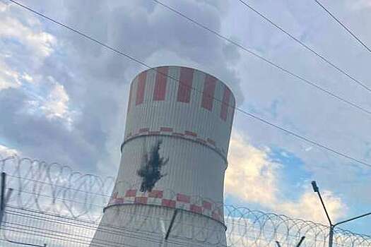 Мирошник опубликовал фото последствий попытки атаки ВСУ на Нововоронежскую АЭС