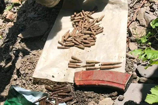 Крупный схрон с боеприпасами нашли в Дагестане