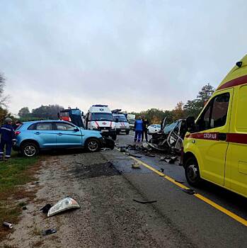 На трассе «Курск – Борисоглебск» столкнулись два автомобиля