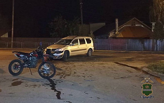 Мотоциклист получил травмы в ДТП на окраине Калуги