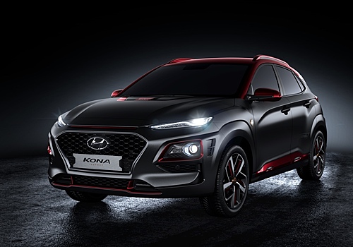 Кроссовер Hyundai Kona превратили в «Железного человека»