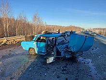 В лобовом ДТП возле Челябинска погиб 19-летний парень