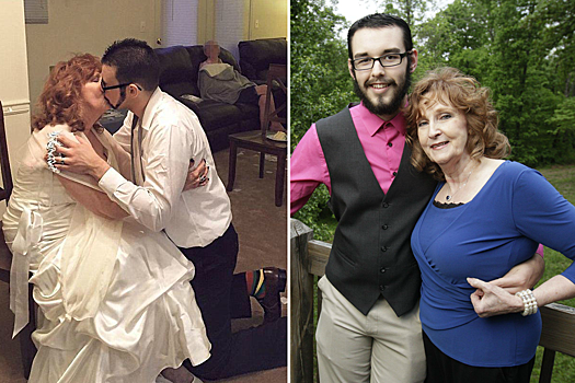 В США 71-летняя пенсионерка вышла замуж за 17-летнего парня