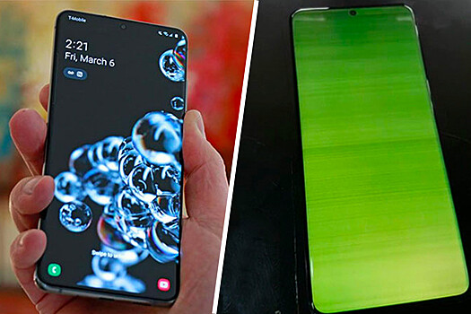 У флагмана Samsung нашли проблемы с дисплеем