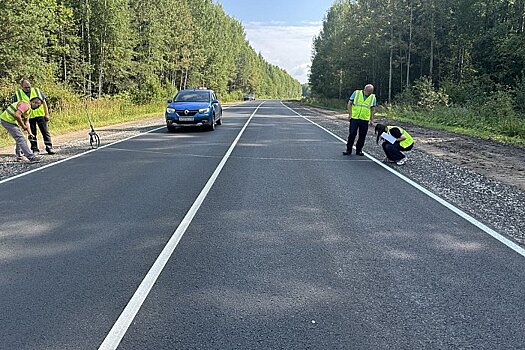 На трассе Киров – Советск – Яранск отремонтировали 4 дорожных участка