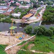 Завершается первый этап реконструкции моста в Серпухове