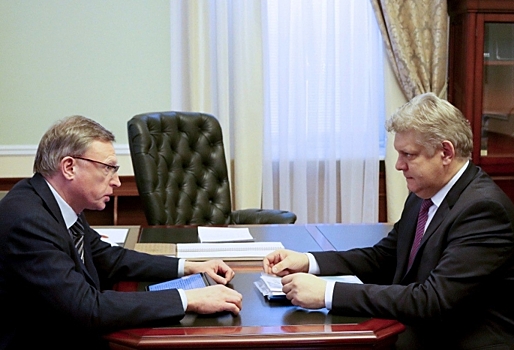 Серышев положительно оценил экономику Омской области на встрече с губернатором Бурковым