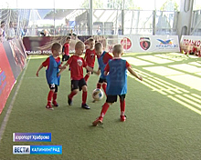 В здании аэропорта «Храброво» прошёл детский турнир по мини-футболу