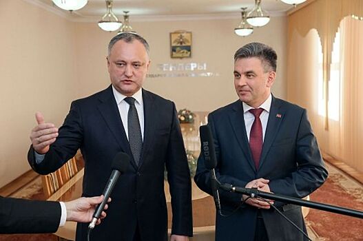 Лидеры Молдавии и Приднестровья встретились впервые за восемь лет