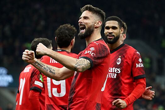 Милан — Славия — 4:2, обзор матча Лиги Европы, видео голов, Жиру, Леау, Лофтус-Чик, Пулишич, 7 марта 2024