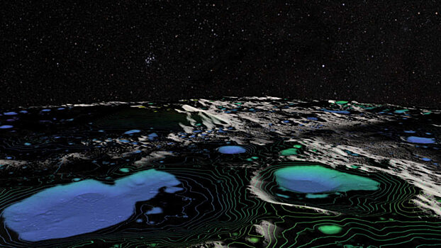 Ученые  из Колорадо подсчитали количество воды на Луне