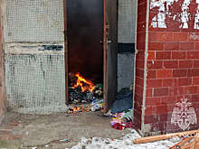 Под Калининградом ребенок надышался дымом от горевшего мусоропровода