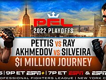 PFL 7: 2022 Playoffs: Петтис проиграл Рэю, Ахмедов победил Сильвера