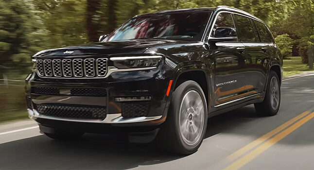 Ошибка обновления программного обеспечения сломала фары Grand Cherokee L 2021 года