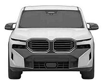 Серийный суперкроссовер BMW XM рассекретили на патентах изображениях
