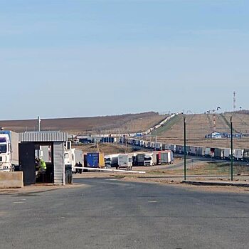 Больше 750 фур стоят на границе России и Казахстана