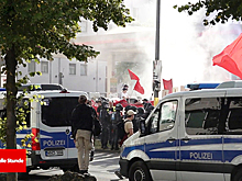 В Кёльне полиция разогнала митинг в поддержку России
