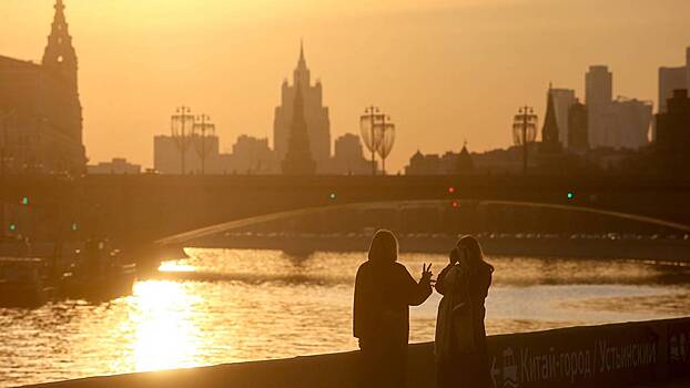 Новый суточный рекорд тепла установлен в Москве