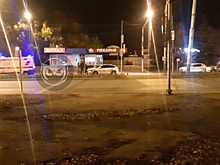 В Пензе на ГПЗ жестко разбился автомобиль «Яндекс. Такси»