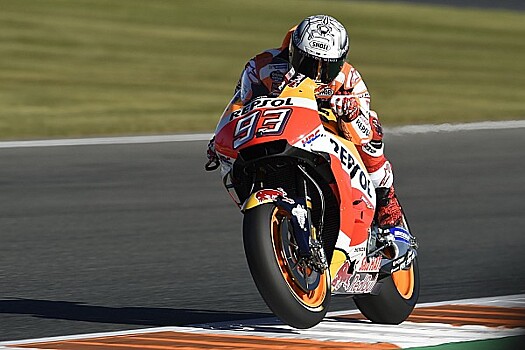 Маркес — лучший на третьей практике этапа MotoGP в Валенсии, Довициозо — восьмой