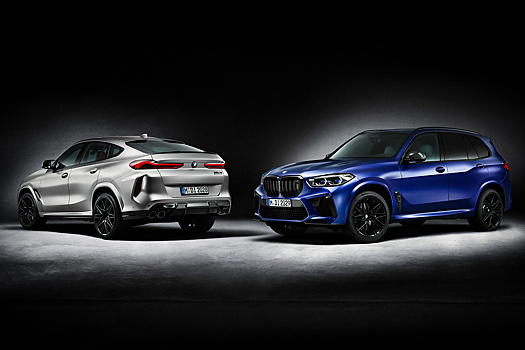 Топовые BMW X5 M и X6 M получили запоздалую версию First Edition