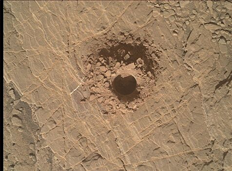 Curiosity, Sol 2524: Конец буровой кампании Glen Etive 1