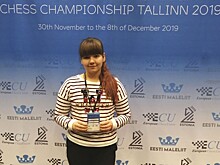 Борская шахматистка Вероника Шубенкова выиграла бронзу первенства Европы