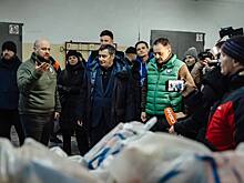 Александр Хинштейн посетил распредцентр гуманитарной помощи «Единой России»