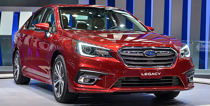 Объявлены цены на обновлённый Subaru Legacy