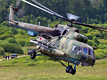 Военный вертолёт разбился в российском регионе, весь экипаж погиб. Подробности