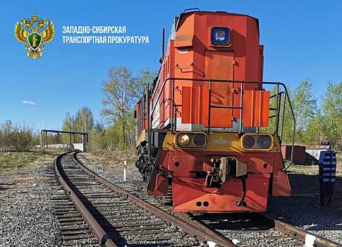 ЧП под Новосибирском: тепловоз сошел с рельсов