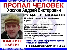 58-летний Андрей Хохлов пропал в нижегородском СНТ