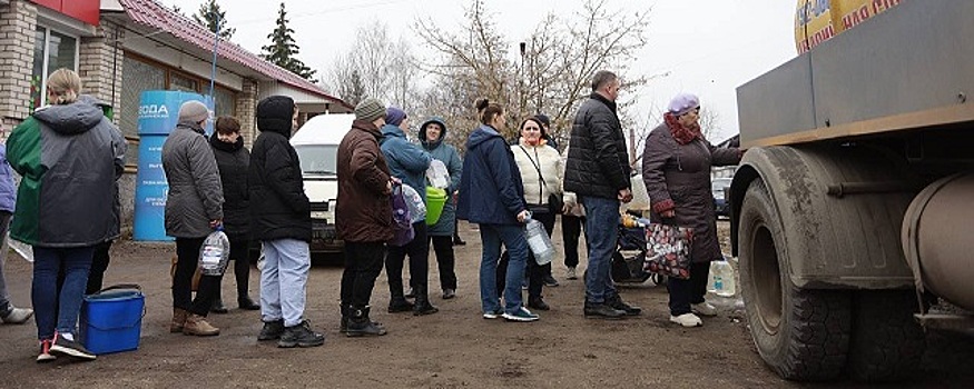 Деревня Писковичи осталась без холодной и горячей воды из-за подтопления канализационно-насосной станции