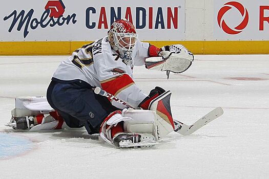 Сергей Бобровский стал первым вратарём НХЛ, оформившим шат-аут в Кубке Стэнли — 2024/2025