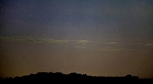 Россиянин снял на видео полет кометы Нишимура