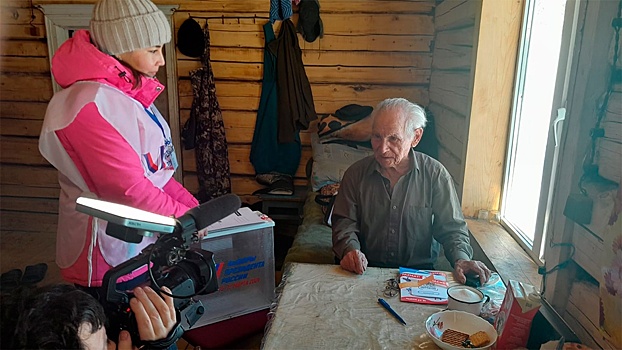 Проживший 50 лет в башкирском лесу отшельник Салимгареев проголосовал на выборах